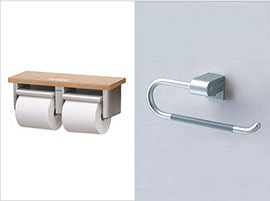タオル掛け・紙巻き器